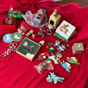 Vintage Christmas Ornament Lot